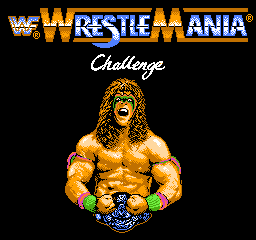 WWF Wrestlemania Challenge (Europe) Title Screen
